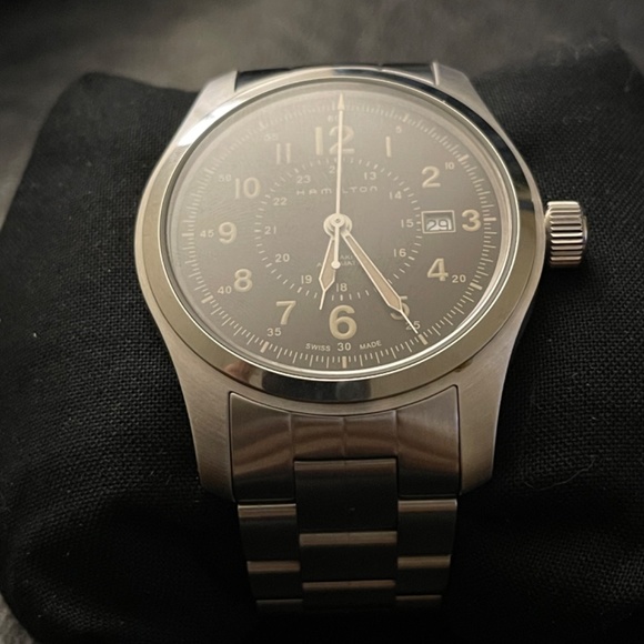 Hamilton Men's H70605193 Khaki Field - Picture 10 of 15